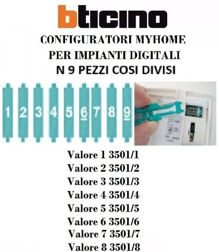 Bticino set kit - set, di