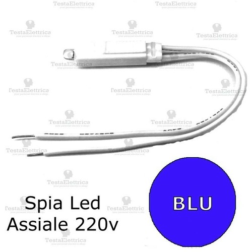 Spia led blu compatibile - spia,