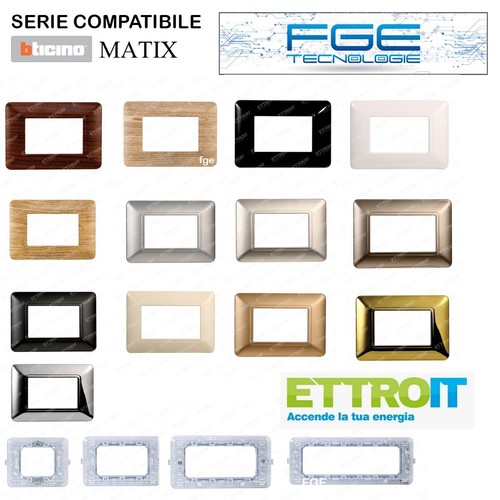 Placche compatibili bticino - compatibili,