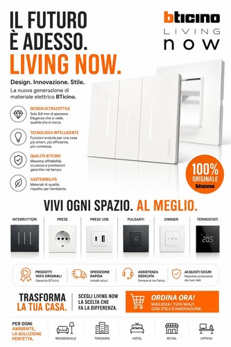 Serie originale bticino living - serie,